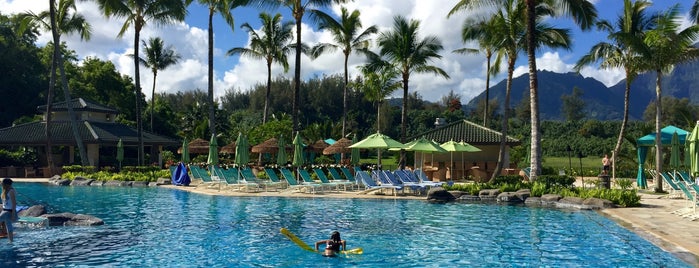 The St. Regis Princeville Resort is one of Hawaii Spots.