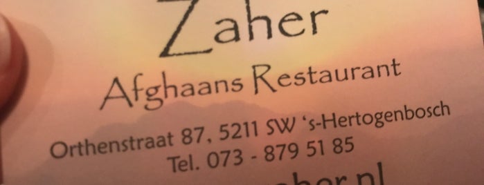 Zaher is one of Restaurants.