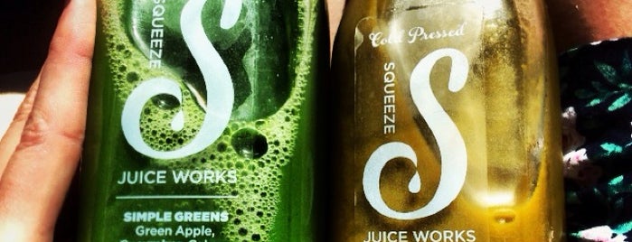 Squeeze Juice Works is one of Posti che sono piaciuti a Tim.