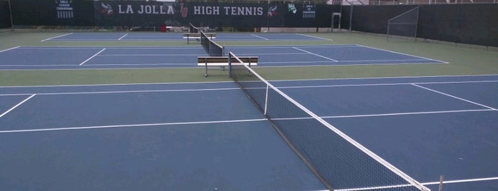 La Jolla High School Tennis Courts is one of La jolla.