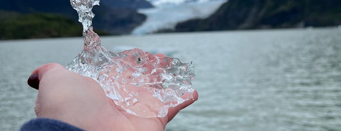Mendenhall Glacier is one of Alaska Cruise.