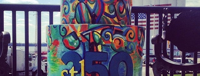 Lincoln-Douglas Square is one of #STL250 Cakes (Outer Ring).