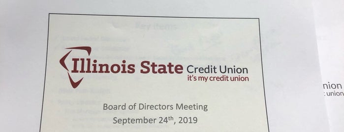 ISU Credit Union is one of Great places.