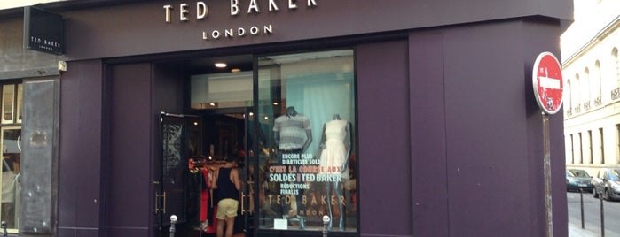 Ted Baker is one of Paris ♥︎.