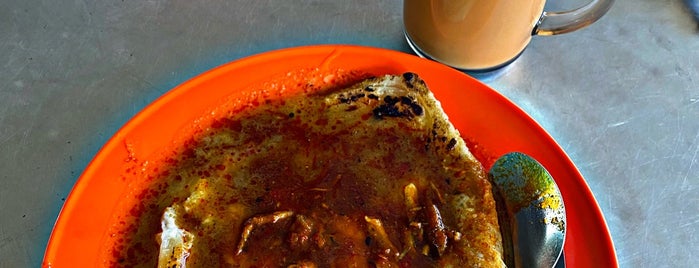 Roti Canai Cotek is one of Worth Trying in Kelantan.