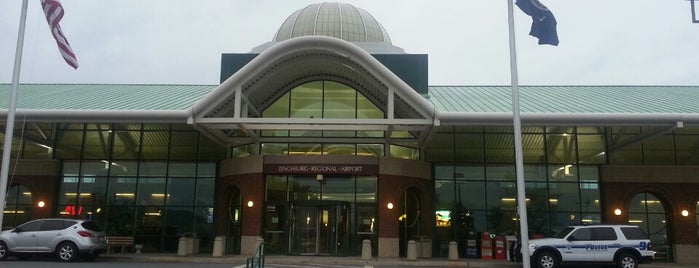 Lynchburg Regional Airport  (LYH) is one of สถานที่ที่บันทึกไว้ของ Kimmie.