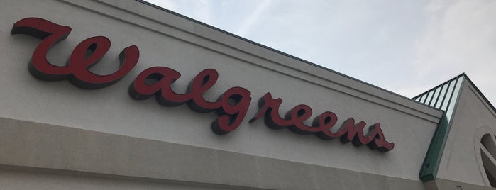 Walgreens is one of Places.