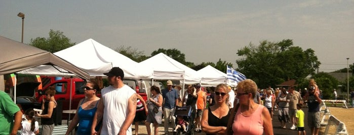 Greenfield Farmer's Market is one of TJ’s Liked Places.