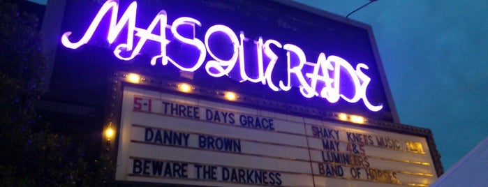 The Masquerade is one of Atlanta's Best Music Venues - 2013.