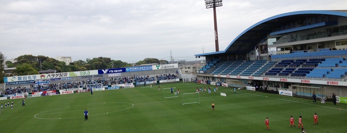 Yamaha Stadium is one of サッカー場.