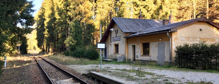 Železniční zastávka Zátoň-Boubín is one of Železniční stanice ČR: Z-Ž (14/14).