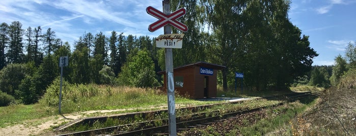 Železniční zastávka Dolní Bolíkov is one of Železniční stanice ČR: Č-G (2/14).