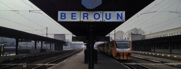 Železniční stanice Beroun is one of สถานที่ที่ Lost ถูกใจ.