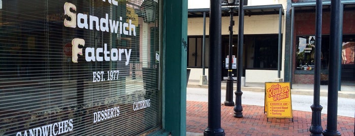 The Sandwich Factory is one of To try.