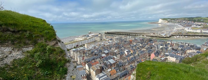 Falaise du Tréport is one of Normandia.