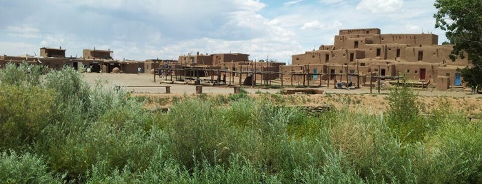 Taos Pueblo is one of UNESCO World Heritage Sites in the United States.