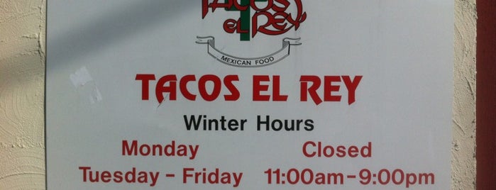 Tacos el Rey is one of Tempat yang Disukai Kami.