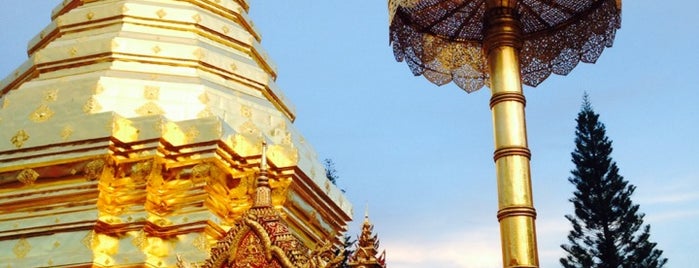 Wat Phrathat Doi Suthep is one of Chaing Mai (เชียงใหม่).