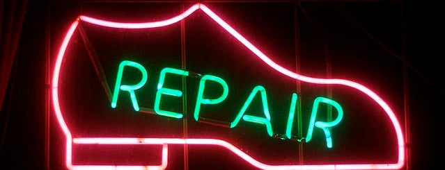 John's Shoe Repair is one of Neon New York.