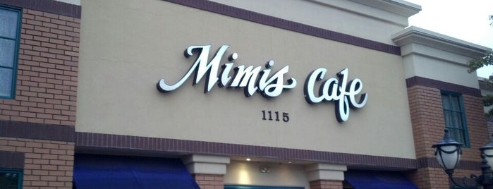 Mimi's Cafe is one of Restraunts Out of Town to Try.