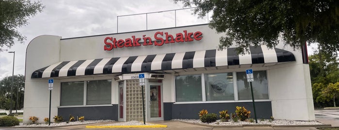 Steak 'n Shake is one of places to go.