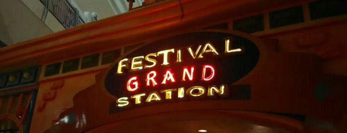 Festival Grand Station is one of Regulars.