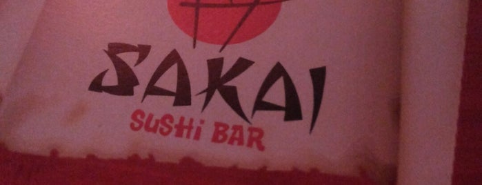 Sakai Sushi Bar is one of Favoritos.