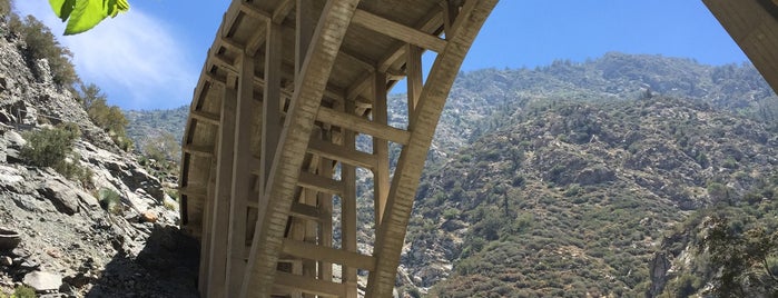 Bridge to Nowhere - Angeles National Forest is one of LA.