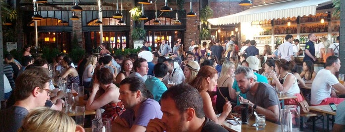 The Biergarten at The Standard is one of NYC Bars and Nightlife.