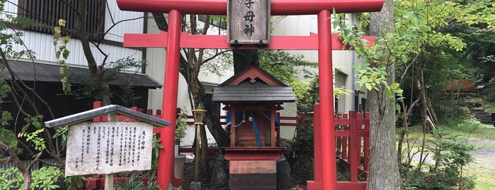 鬼子母神 is one of 高野山山上伽藍.
