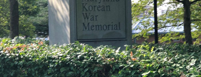 Maryland Korean War Memorial is one of Baltimore.