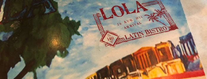Lola's Latin Bistro is one of Local food.