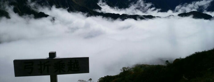 弓折乗越 is one of KAMIの山岳スポット.