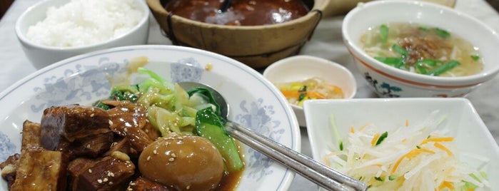 台湾担仔麺 is one of KAMIのランチスポット銀座汐留編.