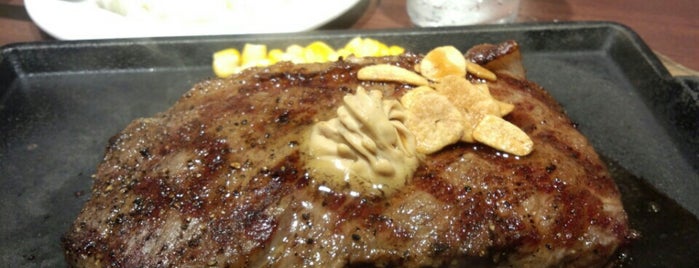 Ikinari Steak is one of KAMIのランチスポット銀座汐留編.