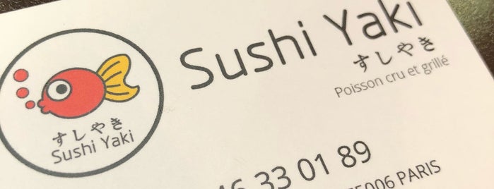 SushiYaki is one of Locais salvos de Marie.