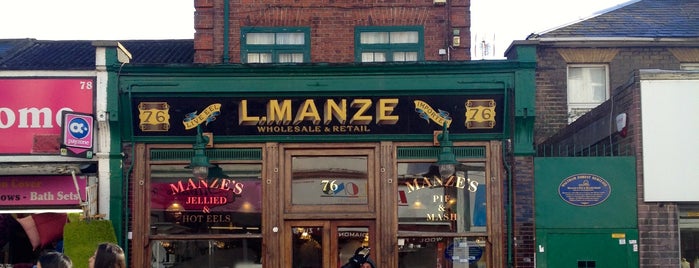 L Manze is one of hungry in london.