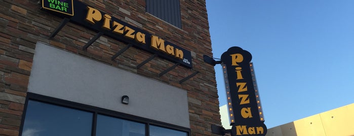 Pizza Man is one of Lugares favoritos de Jon.