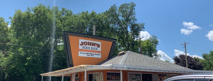 John's Root Beer is one of Favorite Food.