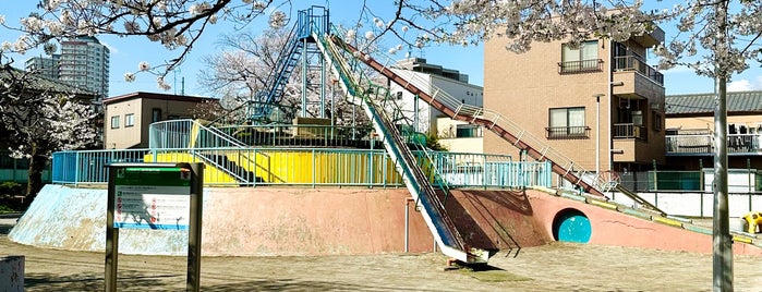 京島南公園 is one of リコリコ関連地.