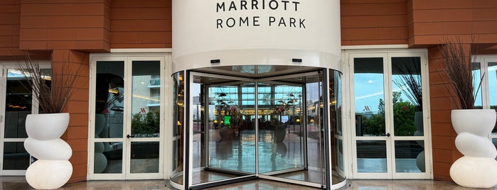 Rome Marriott Park Hotel is one of Hotels I've stayed at.