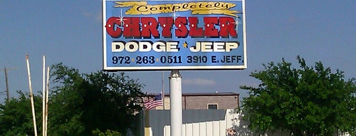 completely Chrysler is one of places I go 2.