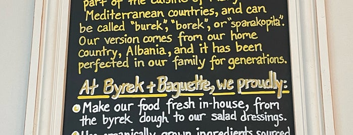 Byrek & Baguette is one of Seattle.