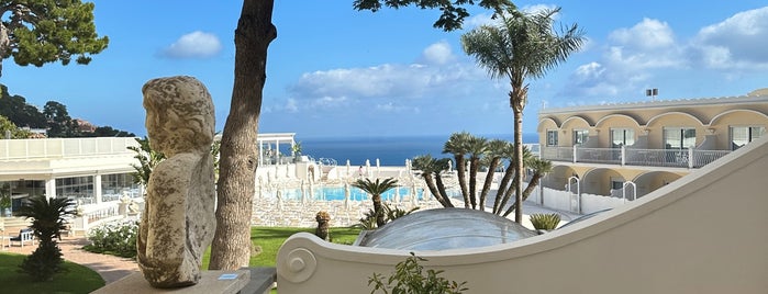 Quisisana Grand Hotel is one of Capri & Positano.