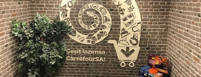 CarrefourSA Gurme is one of Rasim Mahir : понравившиеся места.