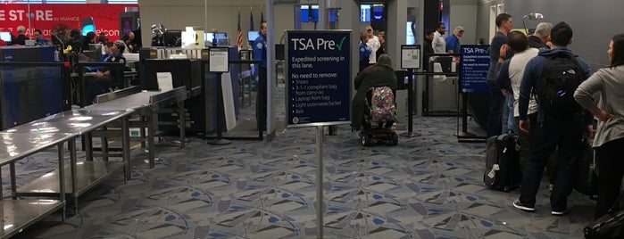 Security Checkpoint is one of Airports.
