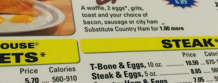 Waffle House is one of Ranch.