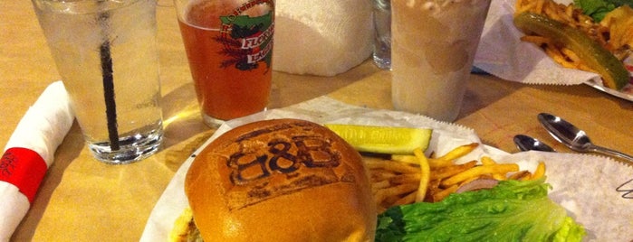 Burger & Beer Joint is one of Tempat yang Disukai Steve.