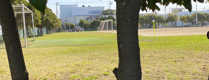 習志野市茜浜グラウンド is one of サッカー練習場・競技場（関東・有料試合不可能）.