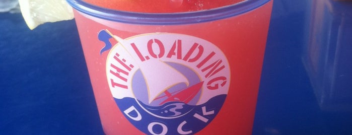 The Loading Dock Bar and Grill is one of สถานที่ที่ C ถูกใจ.